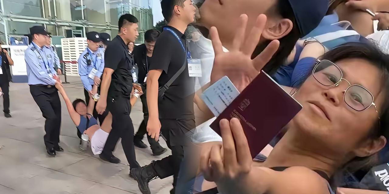 做人还是要低调为好啊！“护照姐”这次可真是闹大了原本只是一名球场边的拉拉队