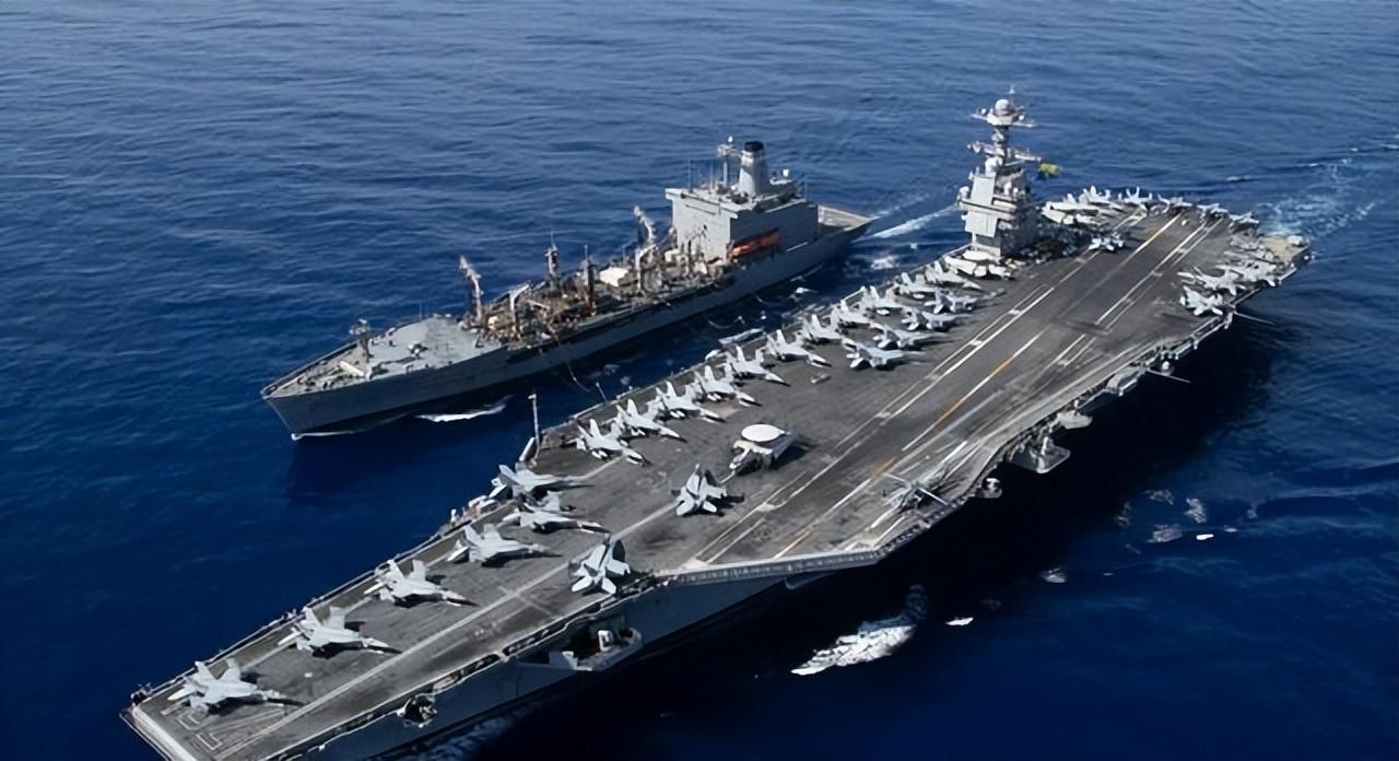 美军双航母压境、百架五代机待命、B-52轰炸机就位——中东战鼓擂得震天响，可特朗