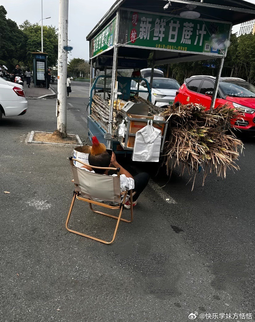 第一次见真正的鸡窝头[捂脸哭]​​​