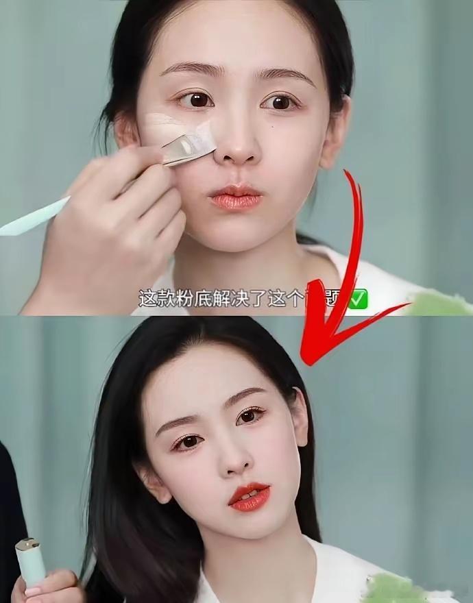 陈都灵素颜竟然比化妆更好看，倒是有点多此一举了​​​