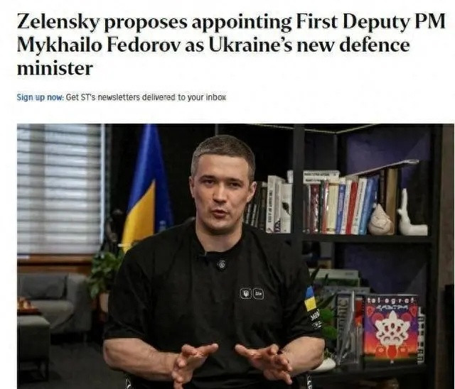 烽火问鼎计划泽连斯基为什么要选择这个35岁的年轻人当极为重要的乌克兰国防部长呢