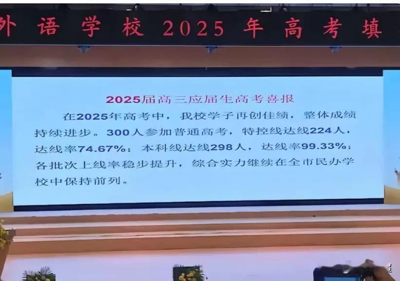 东莞市虎门外语学校2025年高考喜报：2025年虎外有300人参加高考，其中最