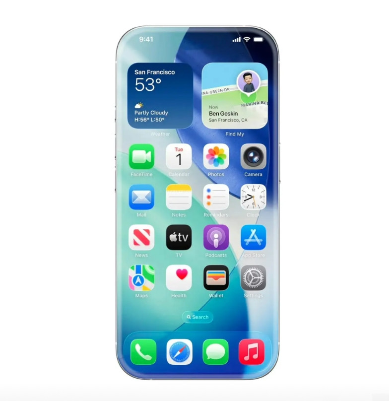iPhone的设计进化就像一场“一块玻璃”的艺术之旅。早在多年前，苹果就有“无