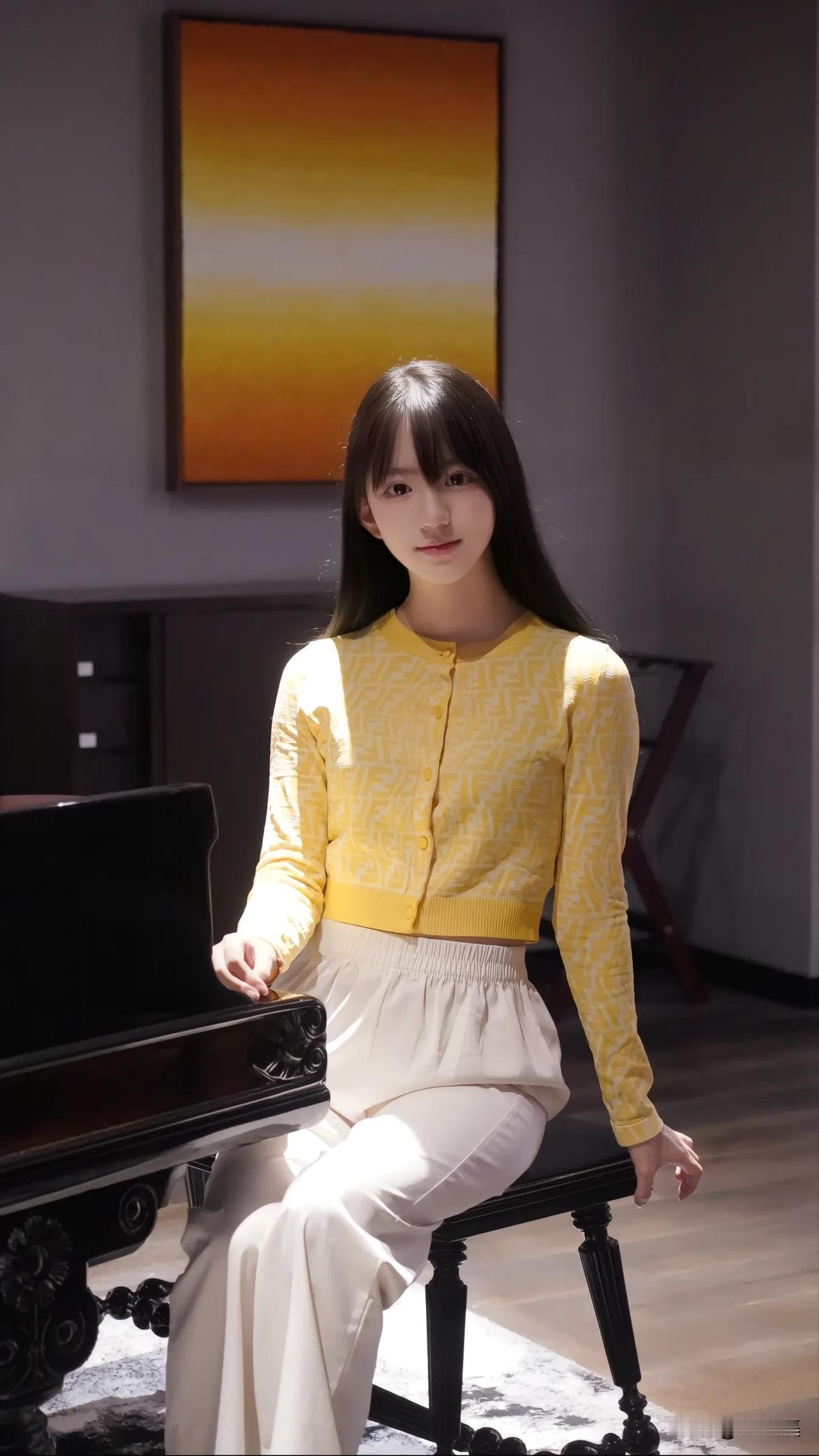 琴声悠扬，心随曲动。