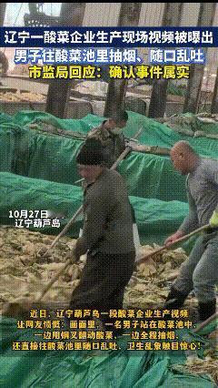 爱吃酸菜的天塌了！刷到辽宁一酸菜企业生产现场被曝光直接给我看生理不适了