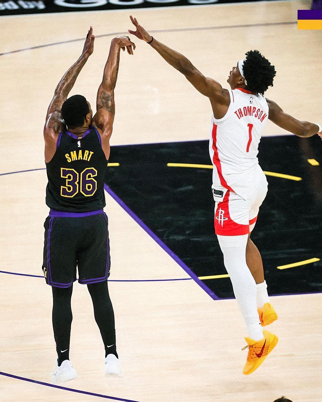 火箭94-101湖人，有一说一，今日阿门和斯玛特的表现，高下立判！！斯玛特