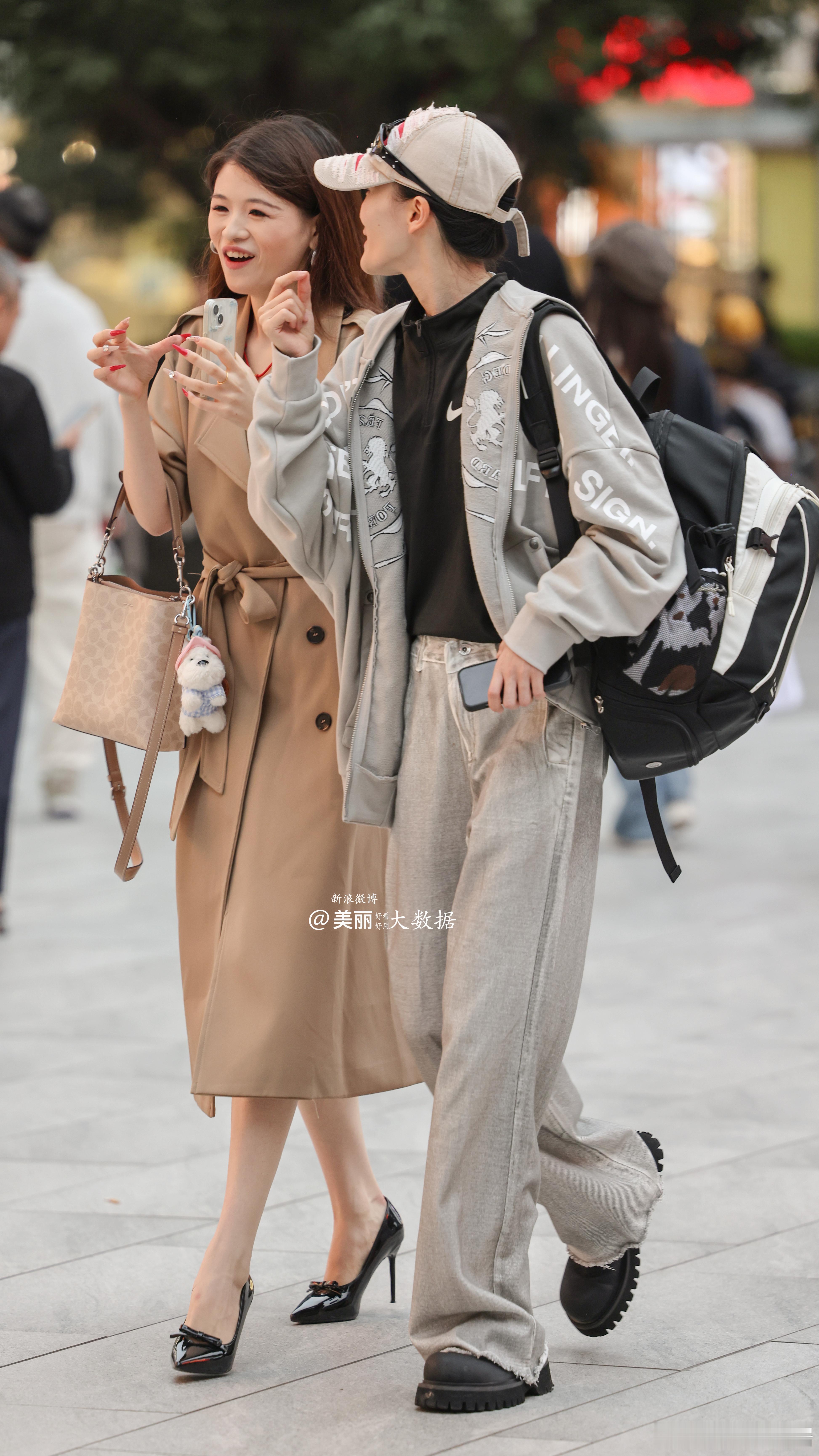 逛街，有趣的瞬间。