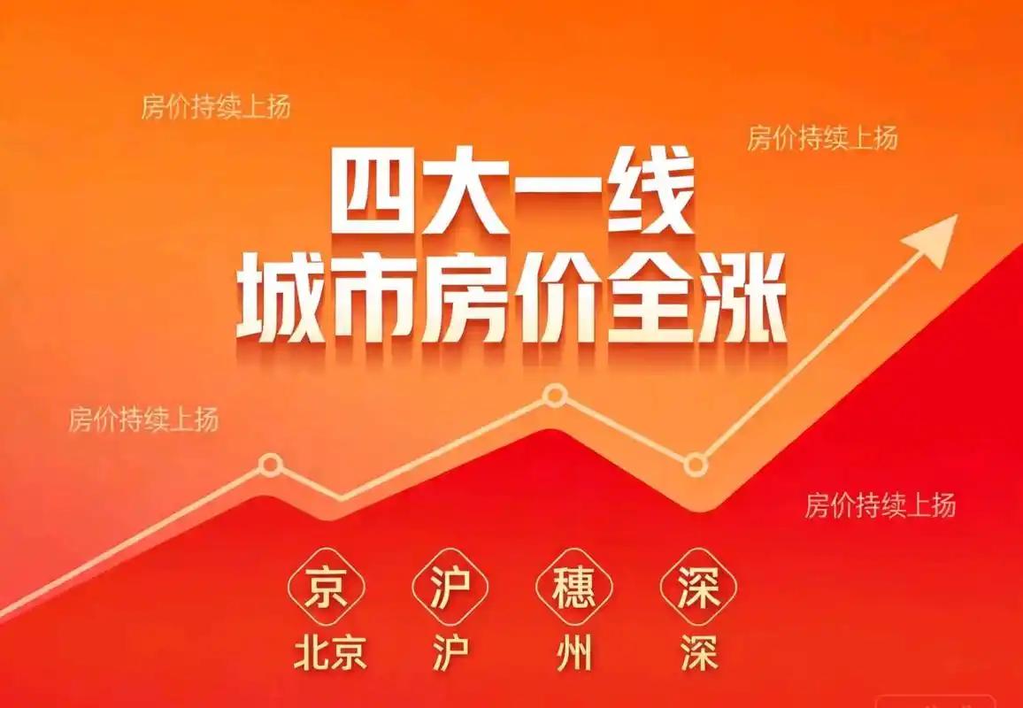 一线城市房价涨了，你的房子涨多少？不少人刷到消息，一线城市房价涨了，瞬间又开