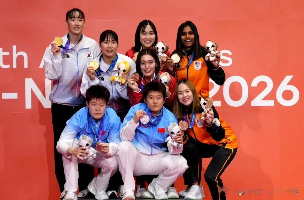 亚运会.羽毛球落幕最终奖牌榜.随之出炉第2不是日本，也不是韩国1