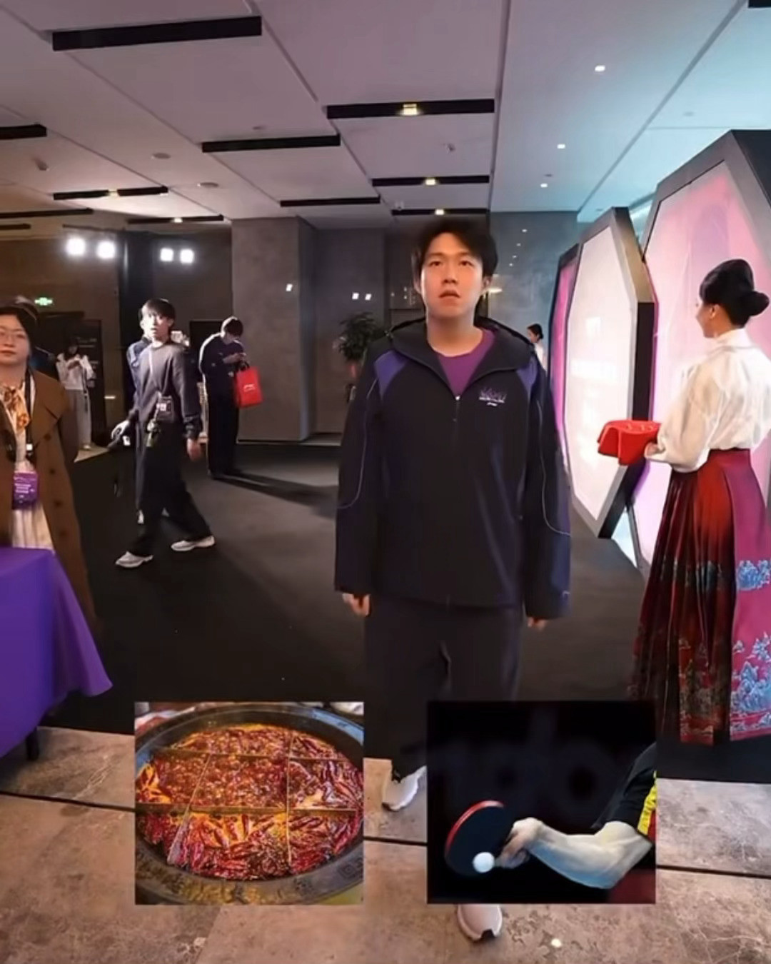 要得给我们两个娃娃重庆火锅整起吃好吃的美食好好休息下个赛场见！！