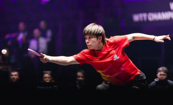 WTT蒙彼利埃冠军赛2025女单1/8决赛王艺迪(CHN)3-2高桥·布鲁娜