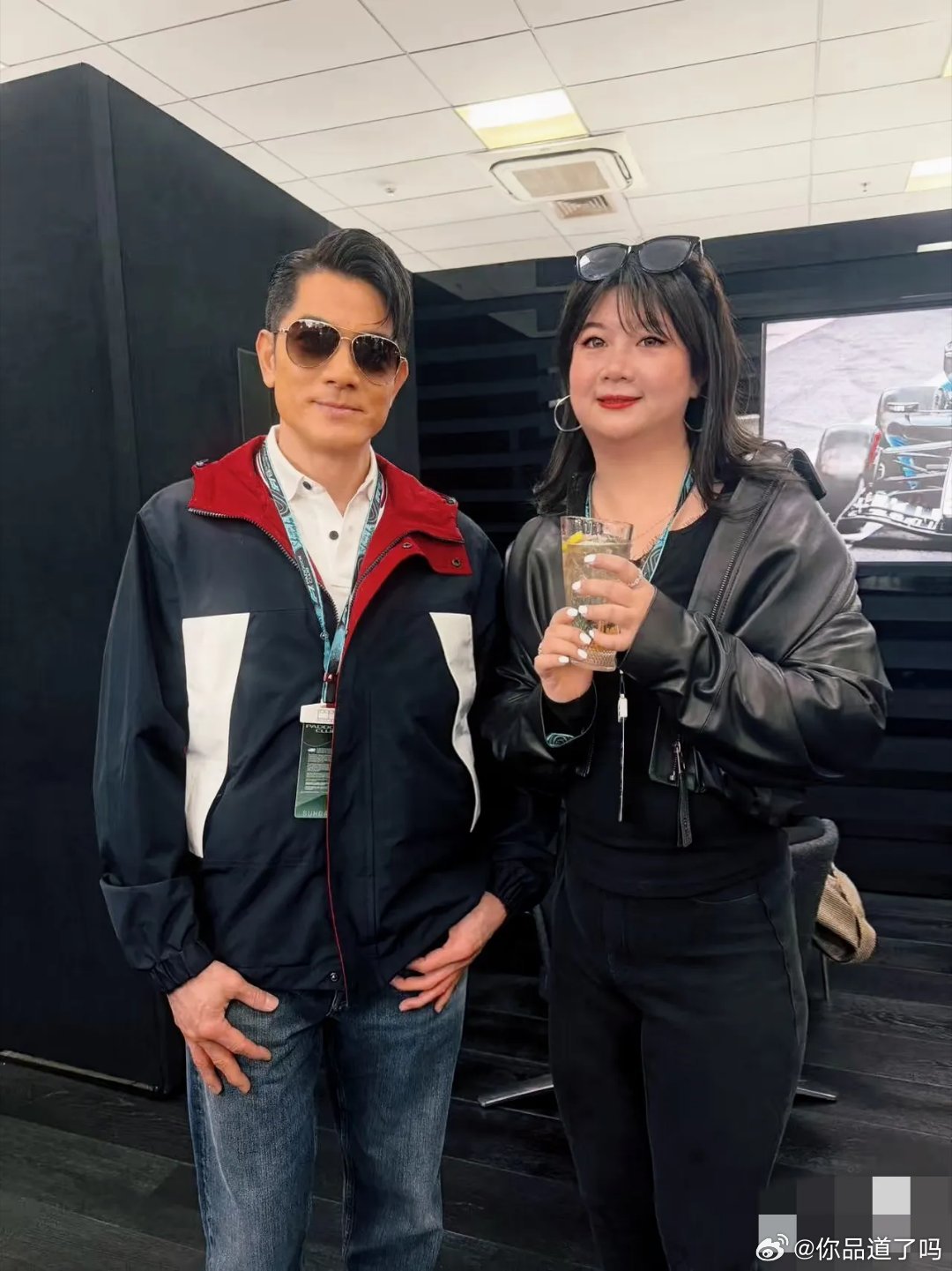 郭富城f1被众帅哥比下去，最后独自上豪车才有了一点明星气质，真不容易。3月15日