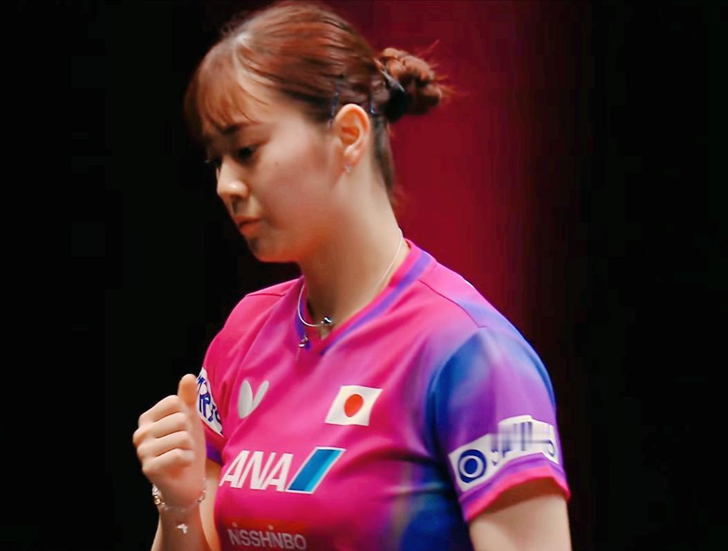 我去！长崎美柚居然打了蒯曼5:0开局！原来长崎美柚开始遮挡了。蒯曼开始打抢