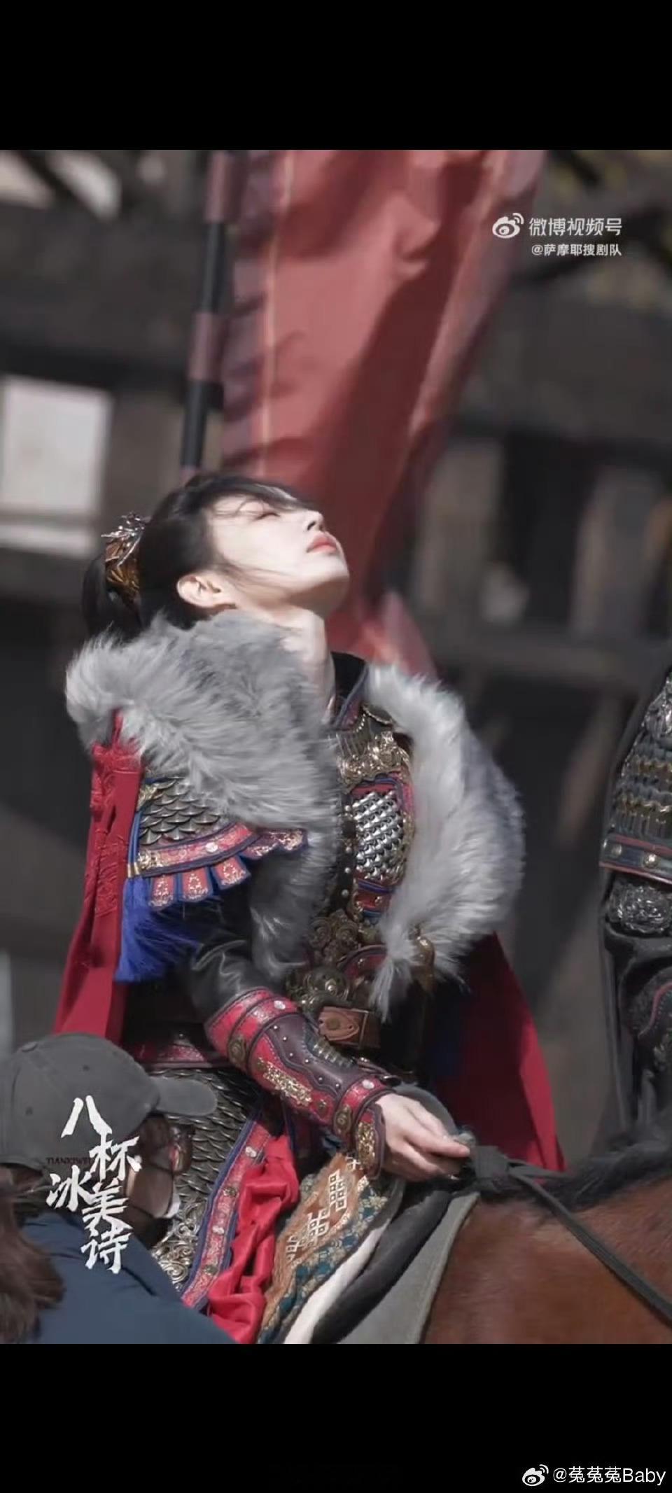 田曦薇是女将军也是花小田这张脸就是做男做女都精彩🤩路透女将军好飒好帅[羞嗒嗒