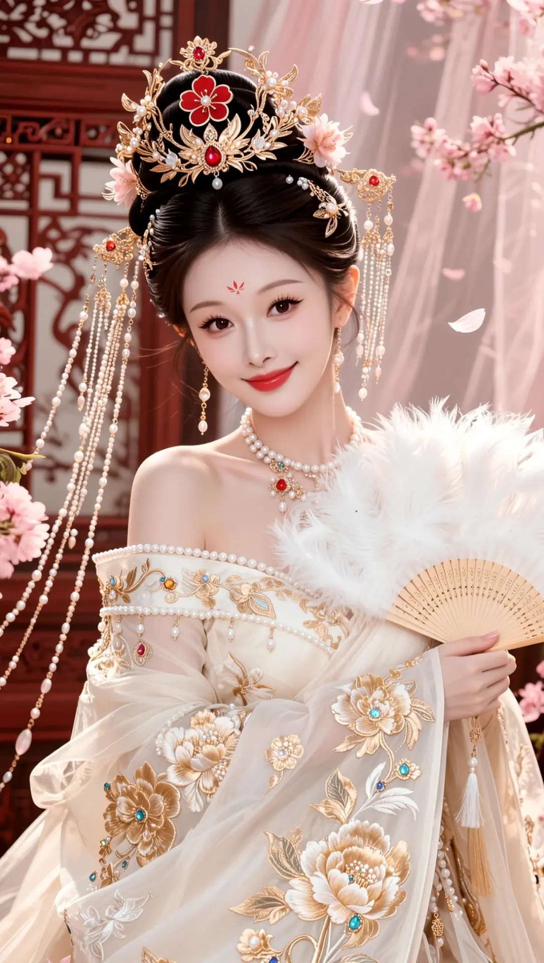 AI古风仙媛写真 ai创作 古风 汉服小仙女
