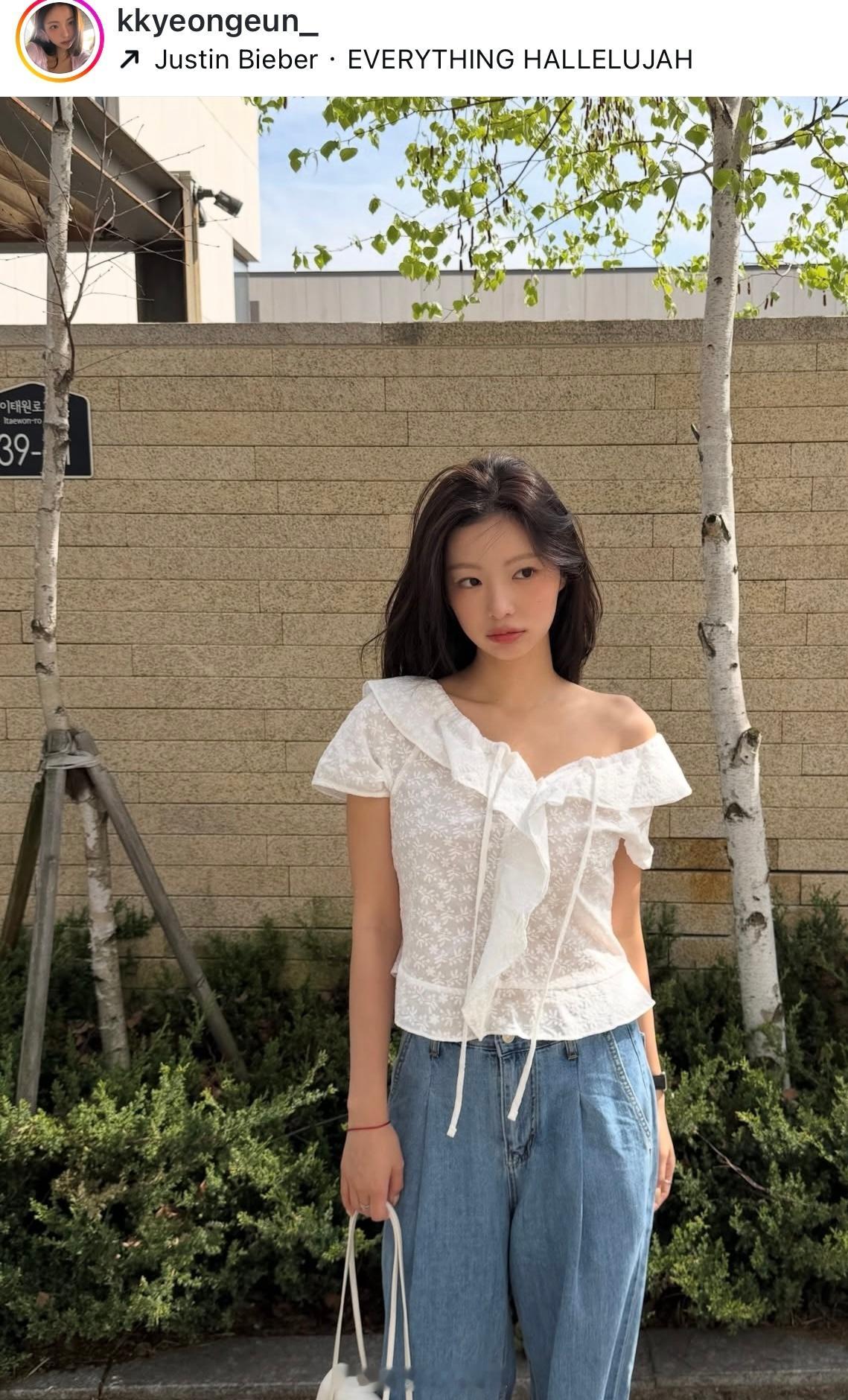 穿搭分享连续更新第2798天韩国时尚女生日常搭配韩系穿搭超能新星汇新星v计划开