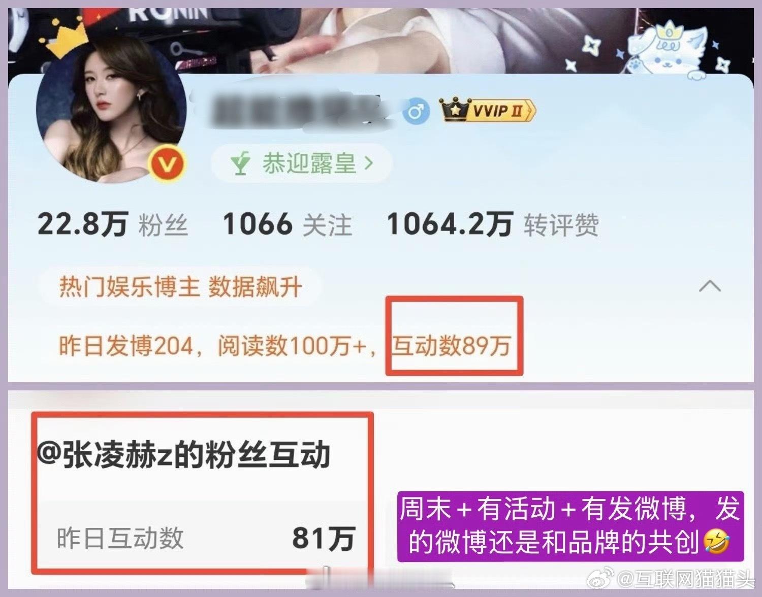 🥩大粉互动量比🐮本人互动量还高啊啊啊啊🐮丝踢到铁板了