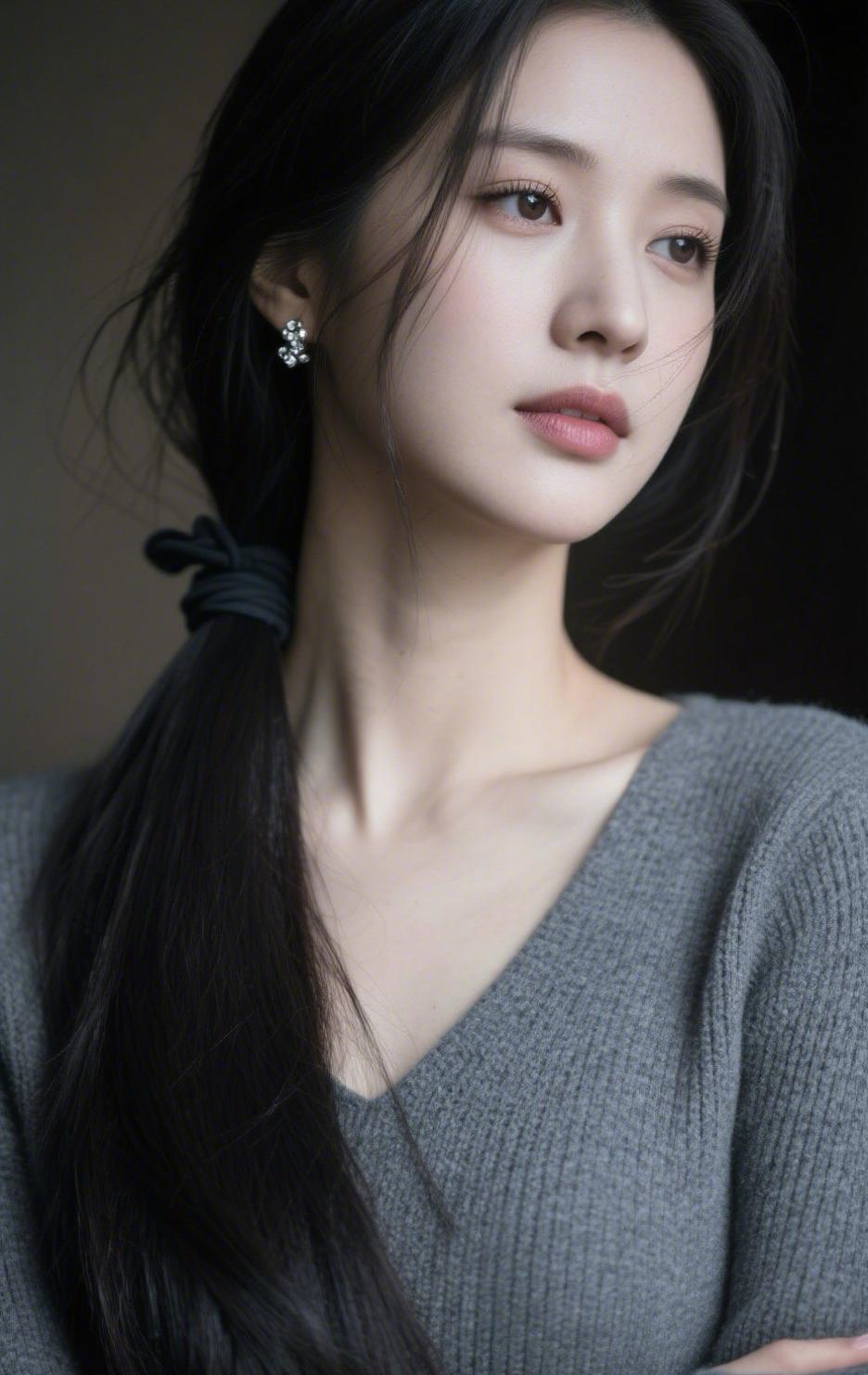 忧郁的眼神，总让人感到心里舒服！