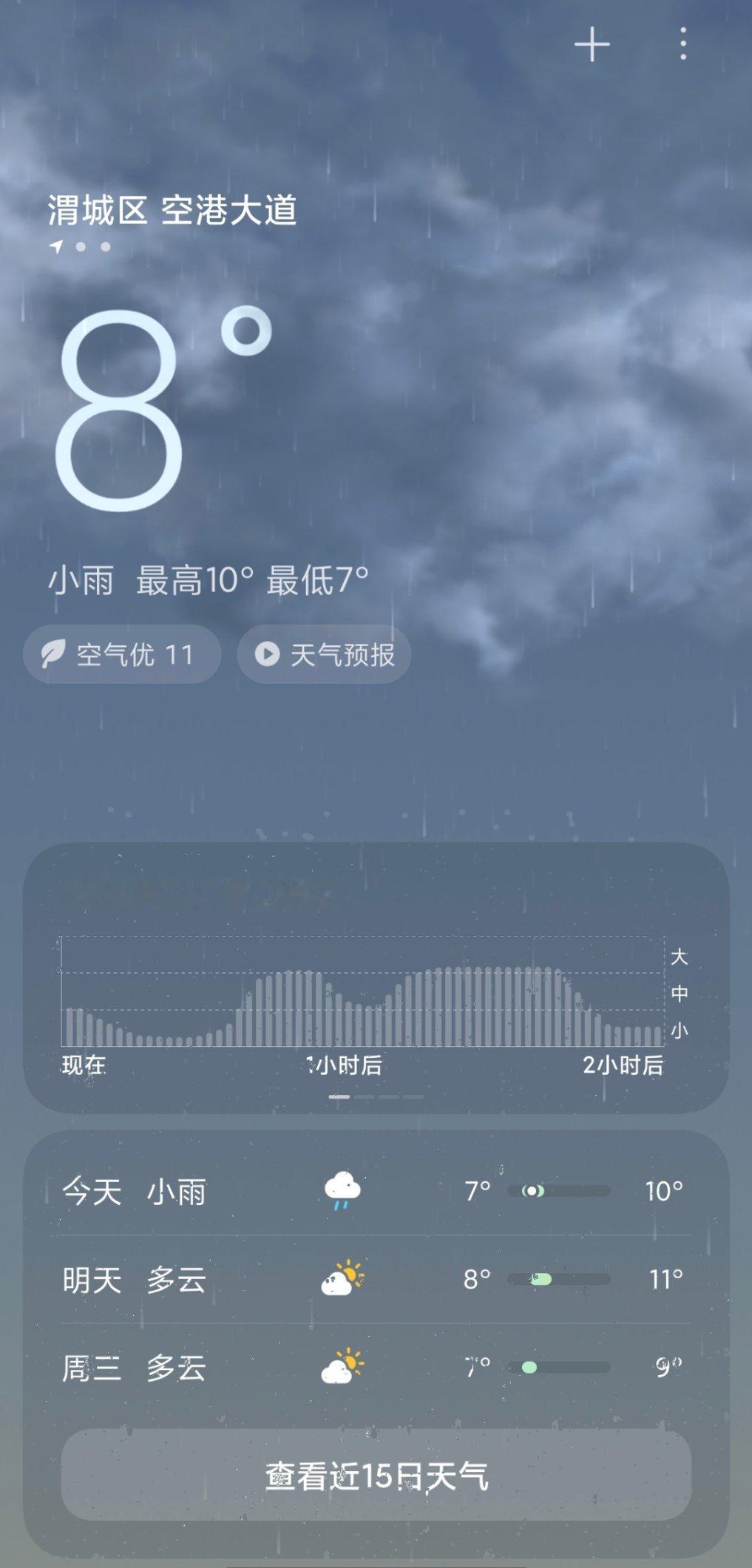 下雨的西安更冷了！溜了溜了！可惜好多美食都来不及吃！[哭哭]​​​