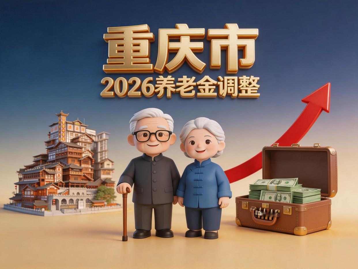 重庆市2026年养老金调整方案消息分析根本以往几年养老金调整方案一般在6月25