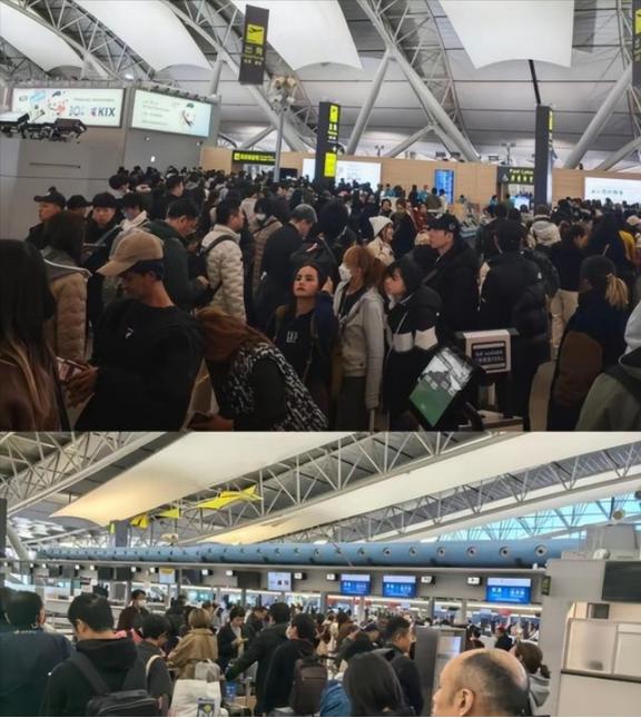 我就纳闷了，中日关系如此紧张！为什么只有中国人纷纷从日本回国，然而却不见在中国的