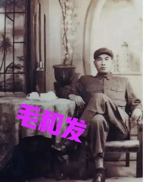 1949年4月，第43军132师师长毛和发率部南下，恰好途经家乡固始。回村路上，
