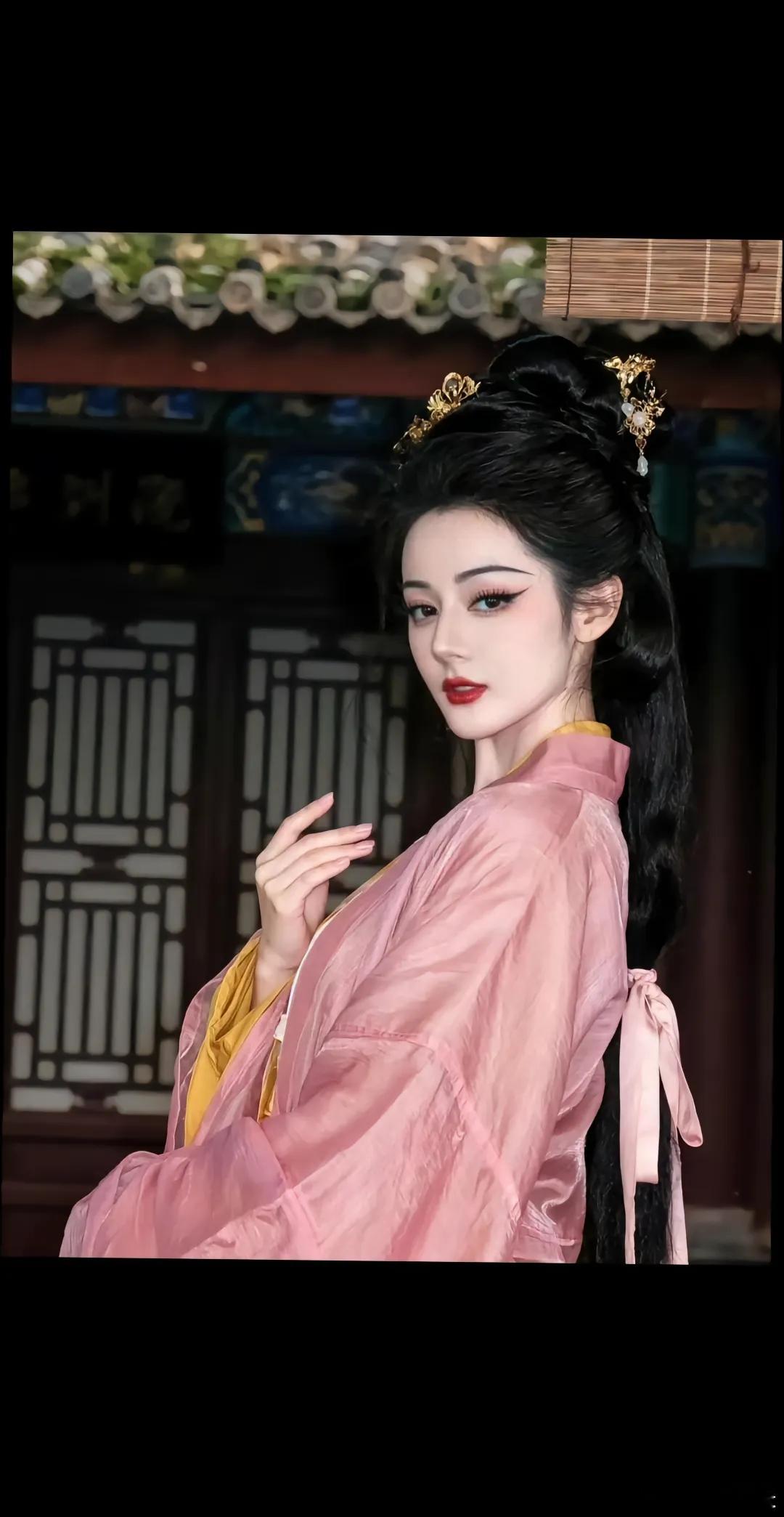 绝美古风迪丽热巴长公主造型