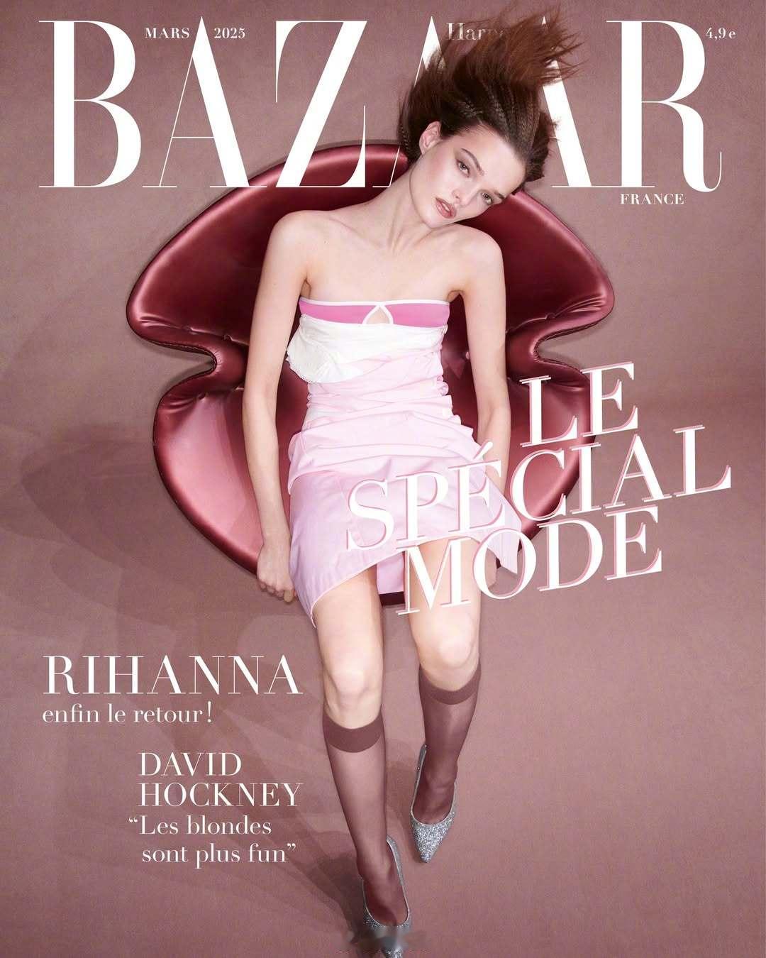 封面大赏Harper'sBAZAARFranceMarch2025: