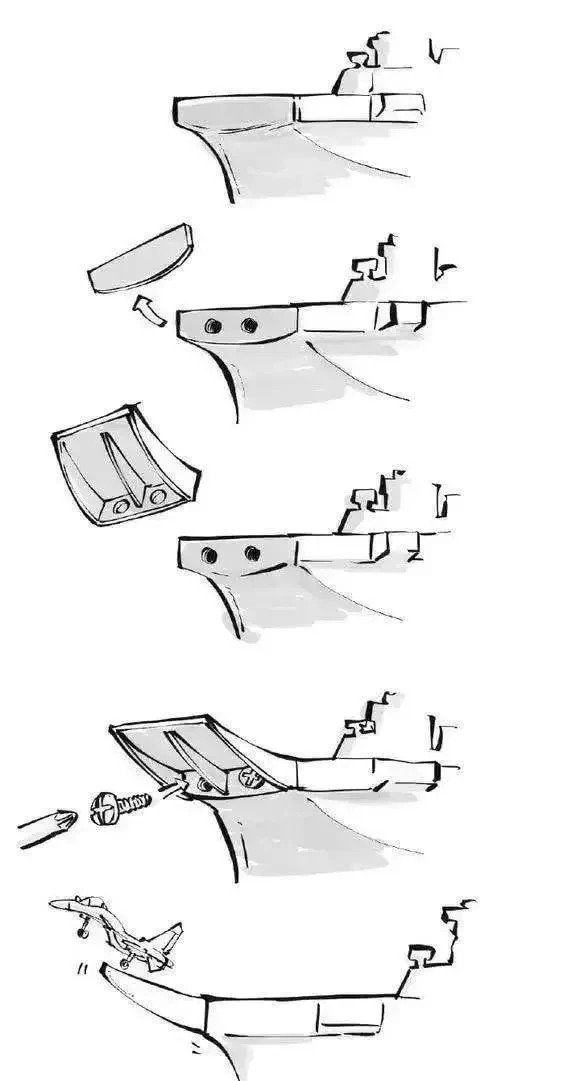 076改装航母示意图