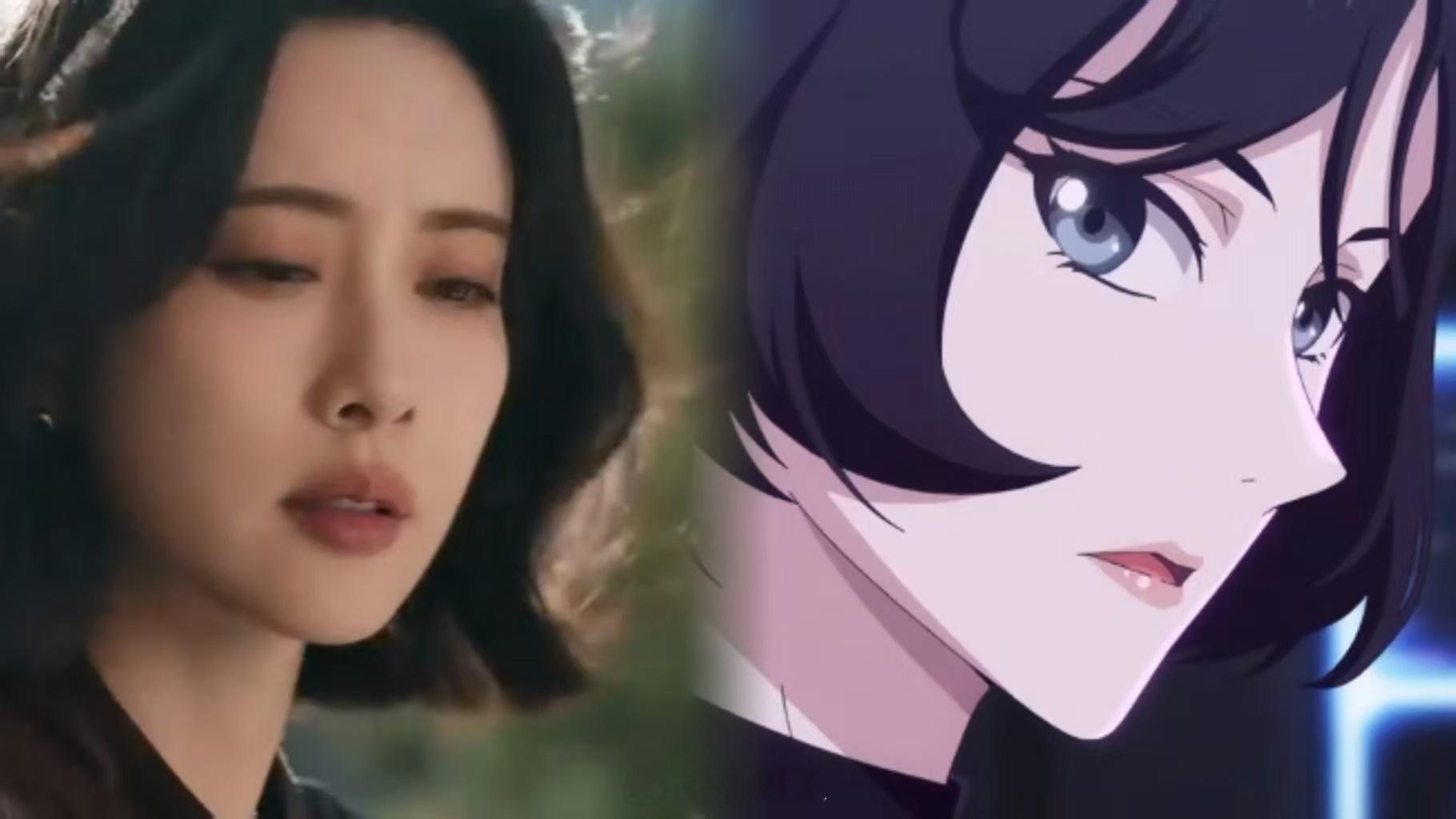 起猛了动画三线建模像孟子义动画《三线轮洄》里易飒建模太绝了！和孟子义贴脸像，五官