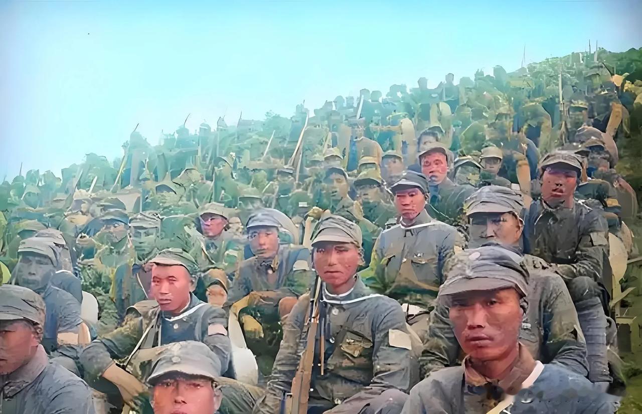 “弹尽粮绝，誓与阵地共存亡！”的最后11字的电报发给师部以后，一千多热血男儿从此