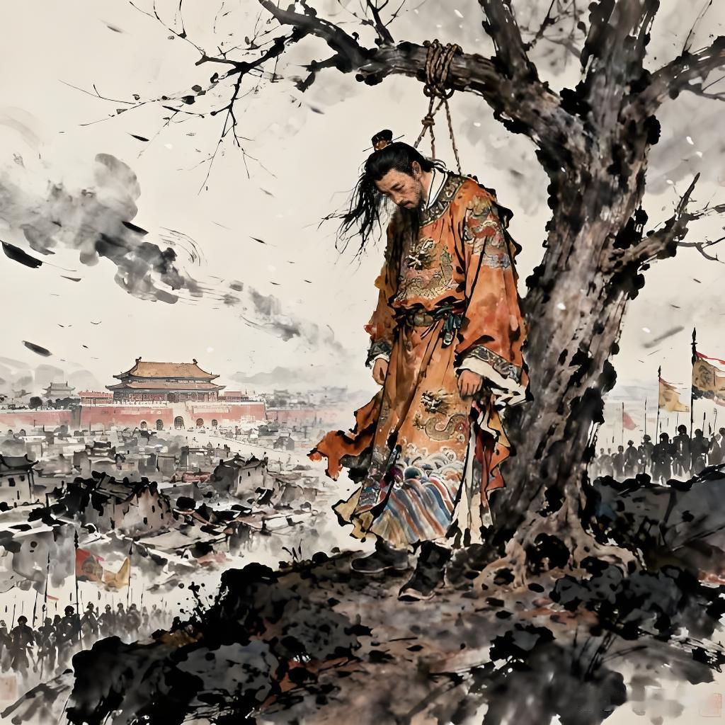 城破前夕，崇祯也曾经问过姐夫巩永固，能不能掩护他突围，结果被一句话怼到无语。