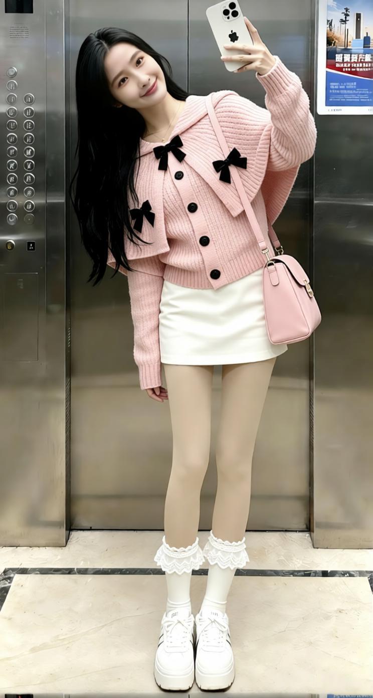 美女清纯甜美可爱到爆炸💥袜子丝袜推荐