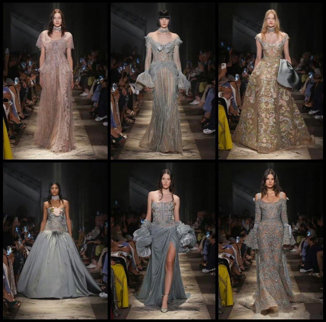 ElieSaab2025秋冬高级定制🏵️有几套一眼望过去很美你想让谁穿