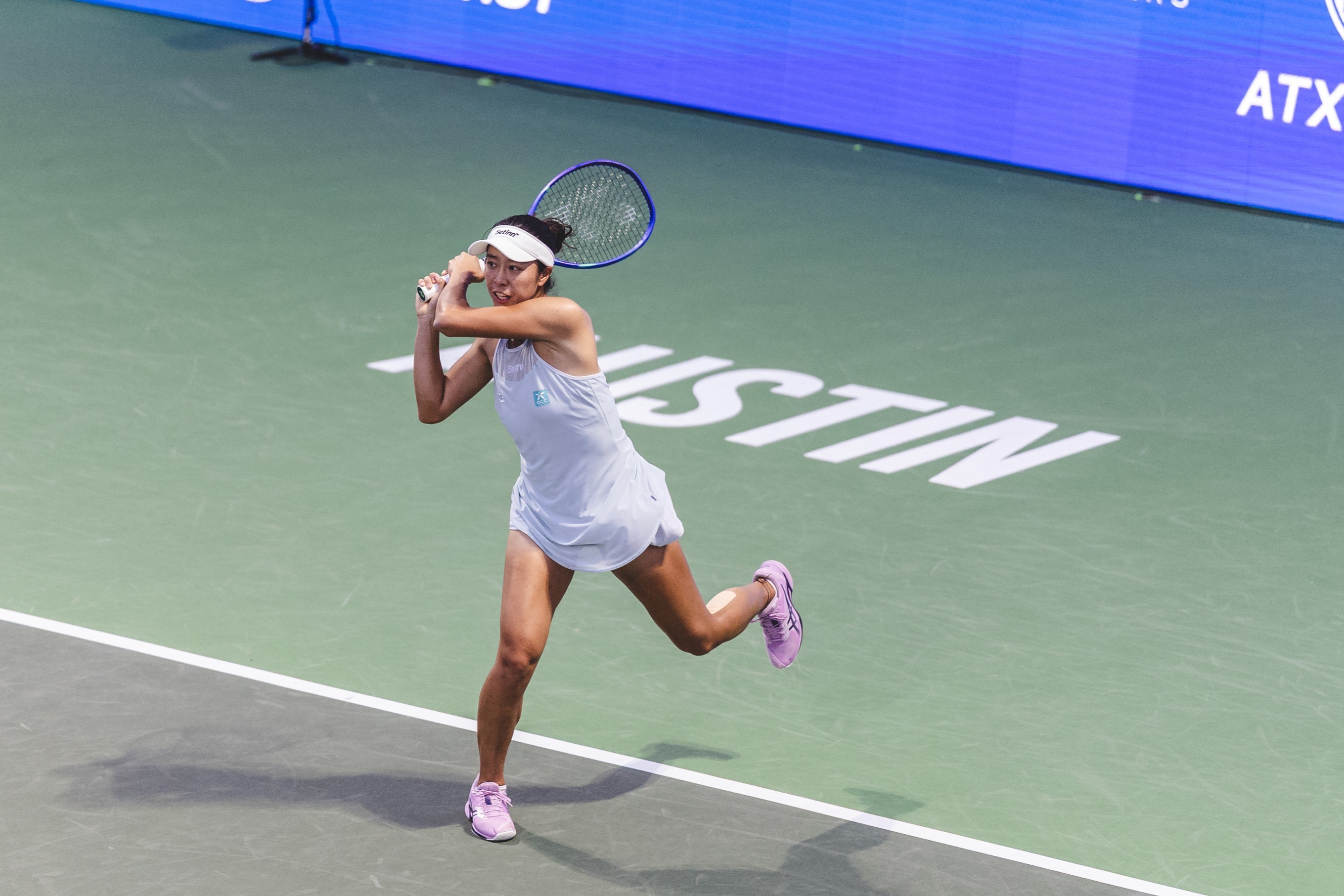 WTA250奥斯汀站第二轮，资格赛选手柴原瑛菜以6-34-66-4击败比勒