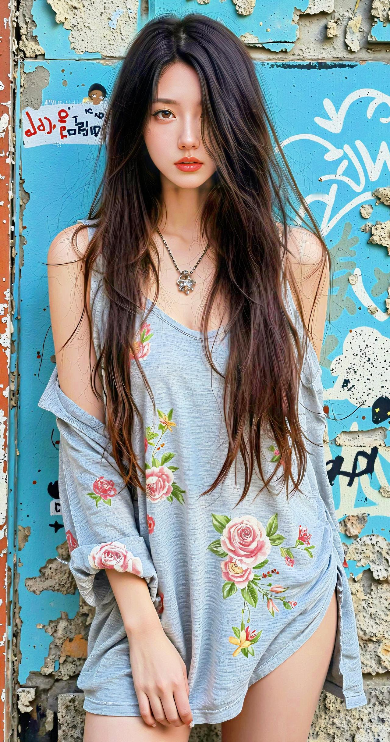 你喜欢怎样的日常穿搭呢去海边就穿短裤和宽松的短袖，清凉惬意。