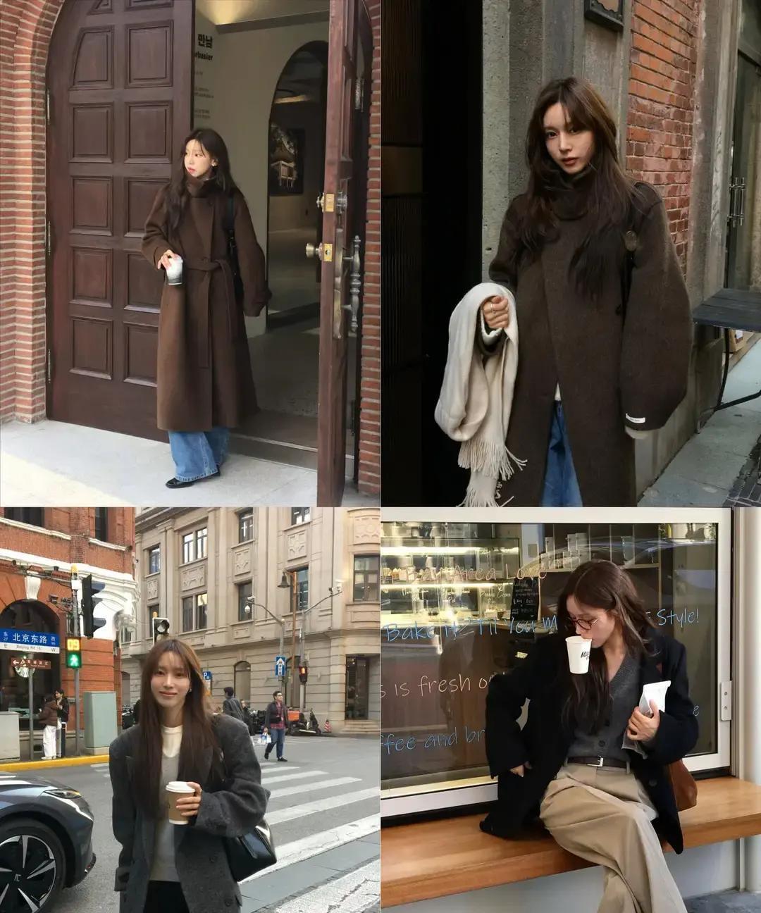 37%的人秋冬都在搜这个色打开衣柜，燕麦色毛衣排成一排，像没睡醒的奶茶。博