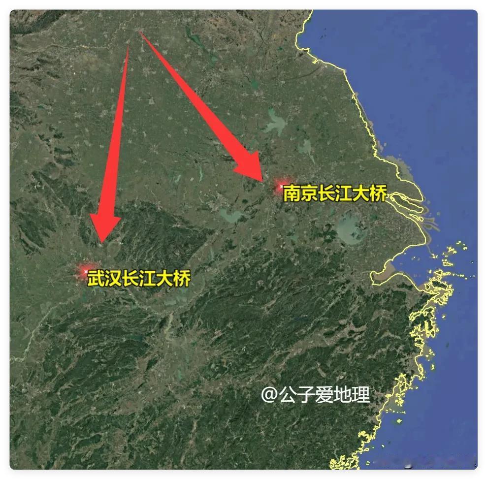 南京武汉的长江大桥差别有多大？以前真不知道，今天终于明白了。你敢信吗，同样是