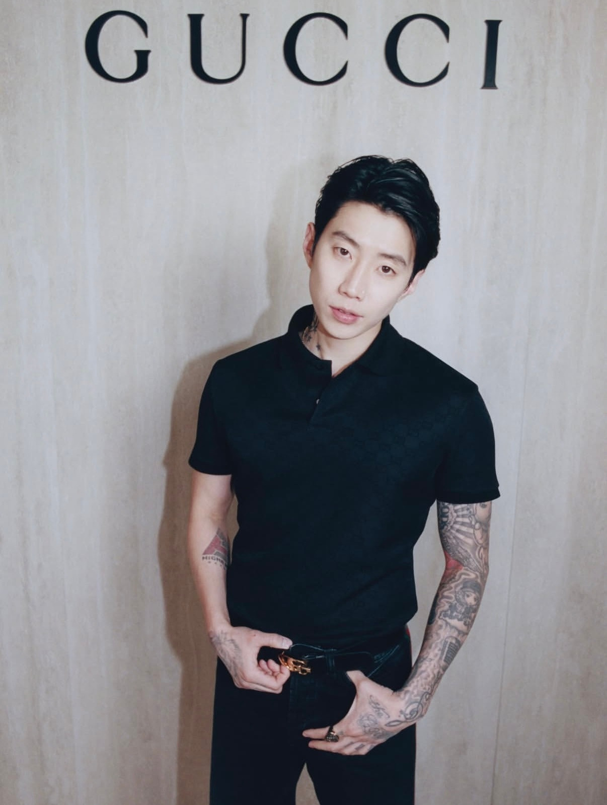 巴黎时装周GUCCI大秀官方ins认领大片肖战、朴宰范、GulfKana