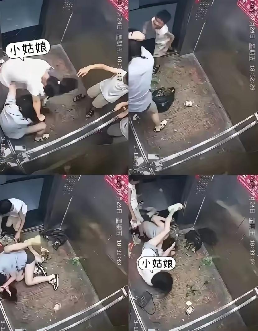 仙桃网红妈妈六六怎么也没有想到，会在电梯门12输给一个14岁的女孩。按理来说