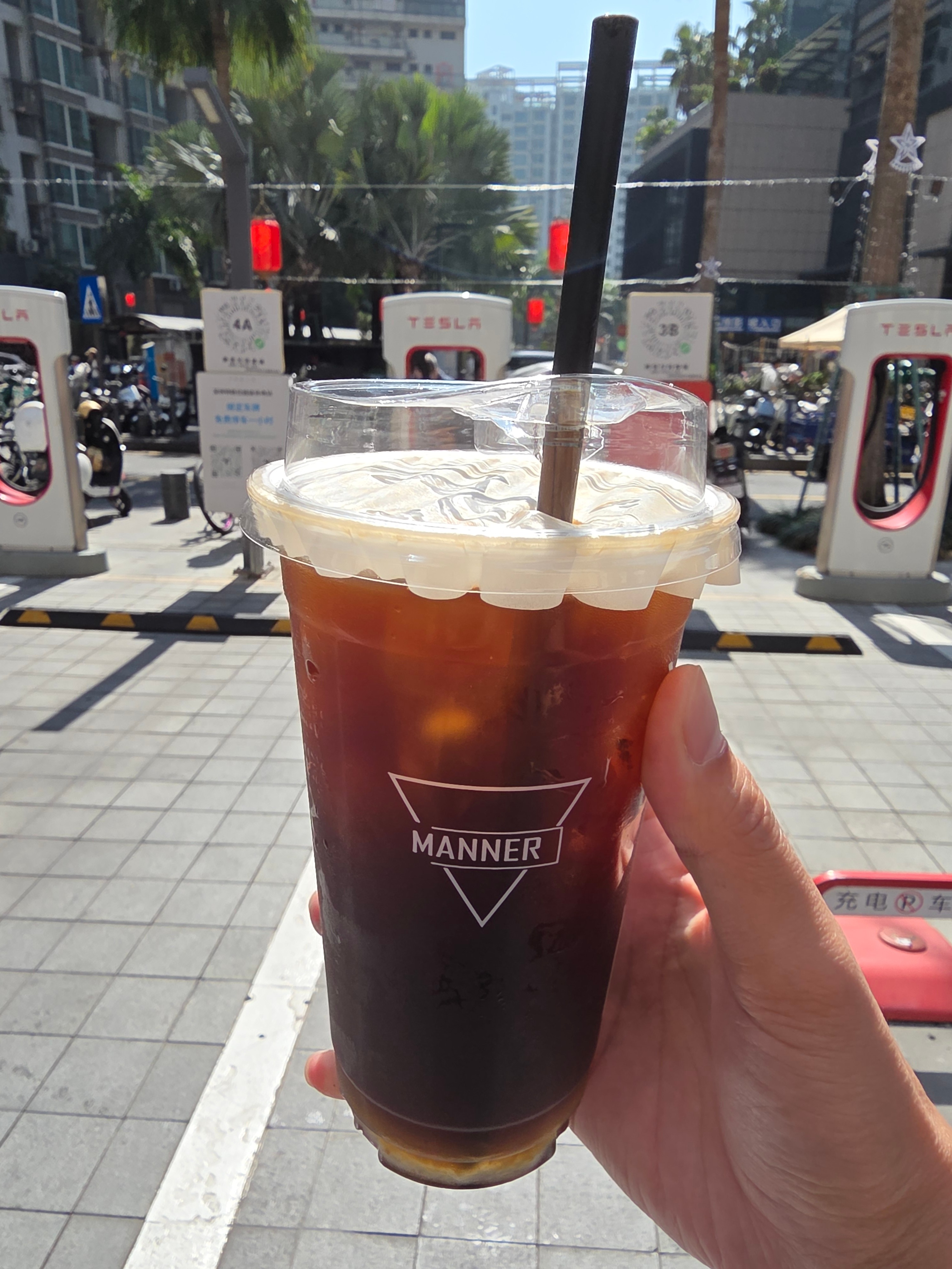 阿里请喝的美式～