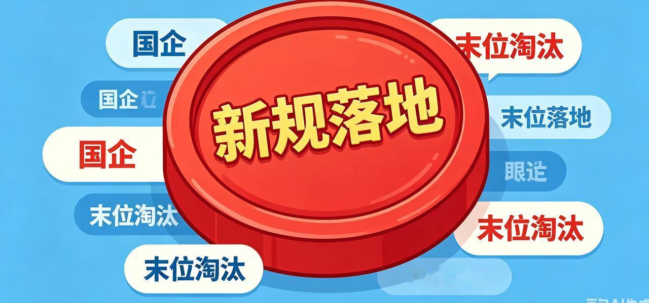 国企新规落地！这四类人，再也不能被末位淘汰辞退！国企劳动用工迎来明确
