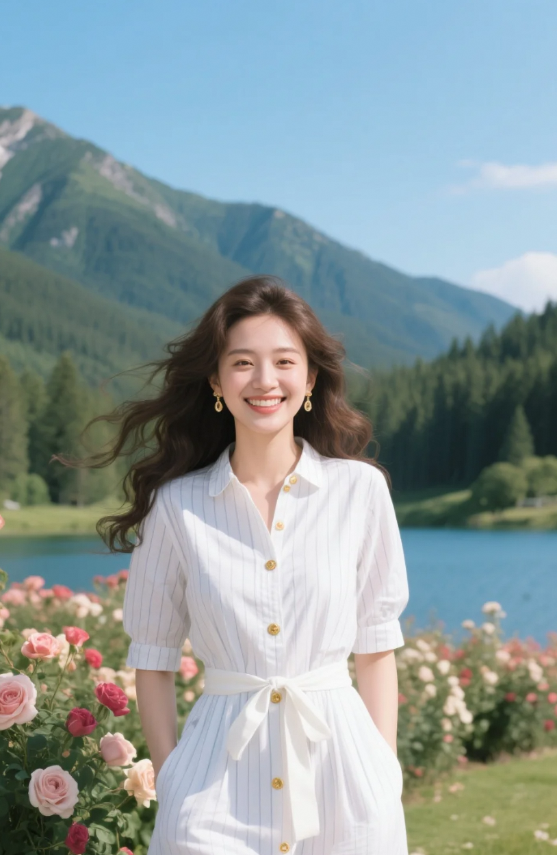 双手插兜的松弛感，才是高级氛围写真的灵魂