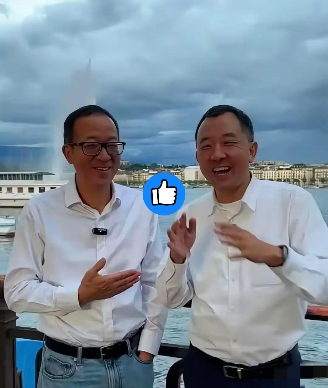 看俞敏洪和陈行甲那段视频。我全程皱着眉。机场碰面，陈行甲举着手机想拍个短片记