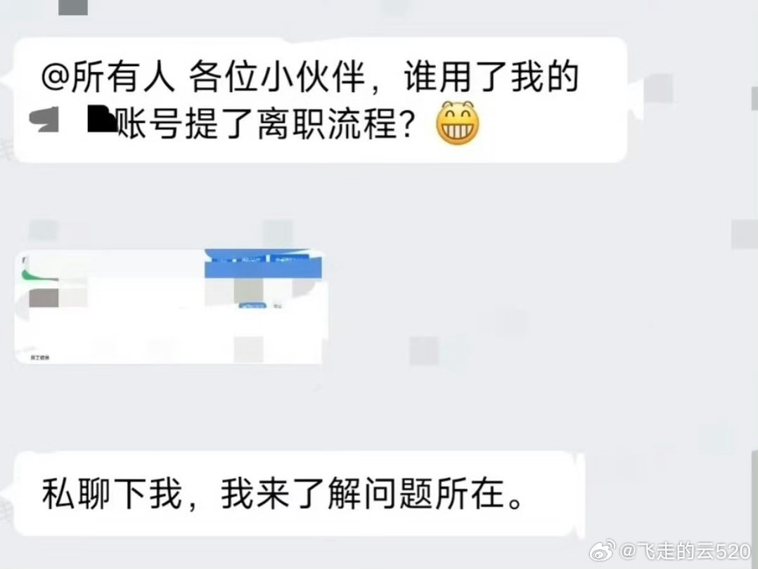 实习期把公司领导开除了实习生可以直接使用领导账号？这种领导提了离职，干脆就真的让