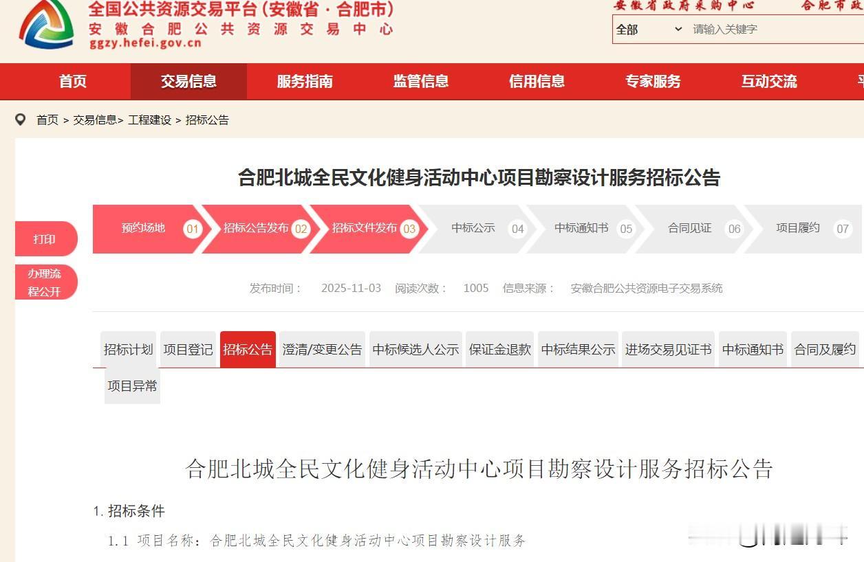 合肥北城全民文化健身活动中心项目位于合肥市长丰县蒙城北路与金湖路交口东南侧，投