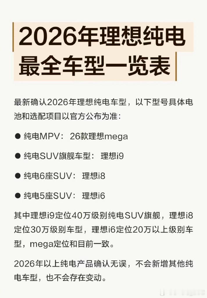 理想真的有纯电旗舰SUV理想i9？