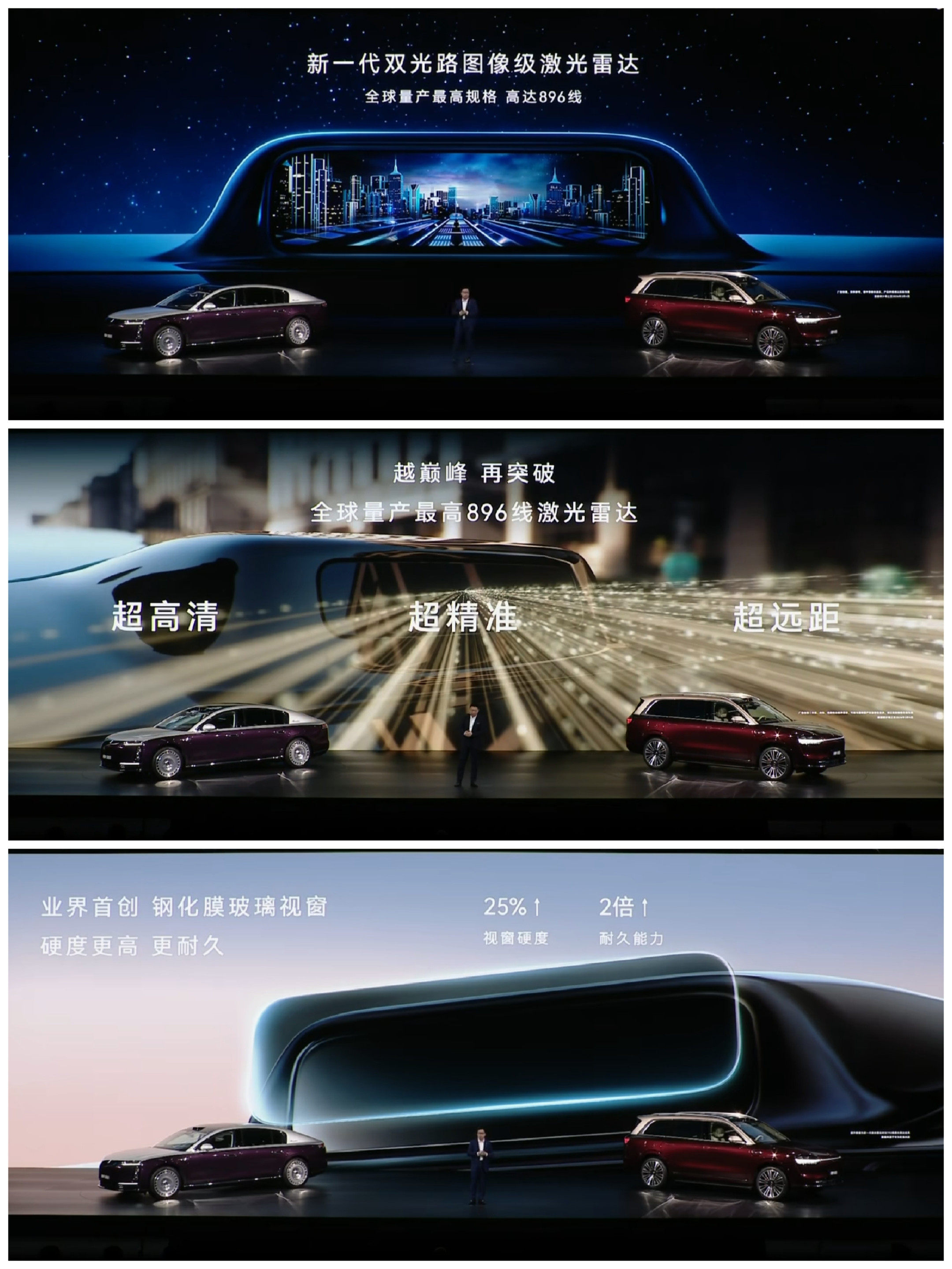 重磅消息！华为正式发布了新一代双光路图像级激光雷达，号称“全球量产最高线数896