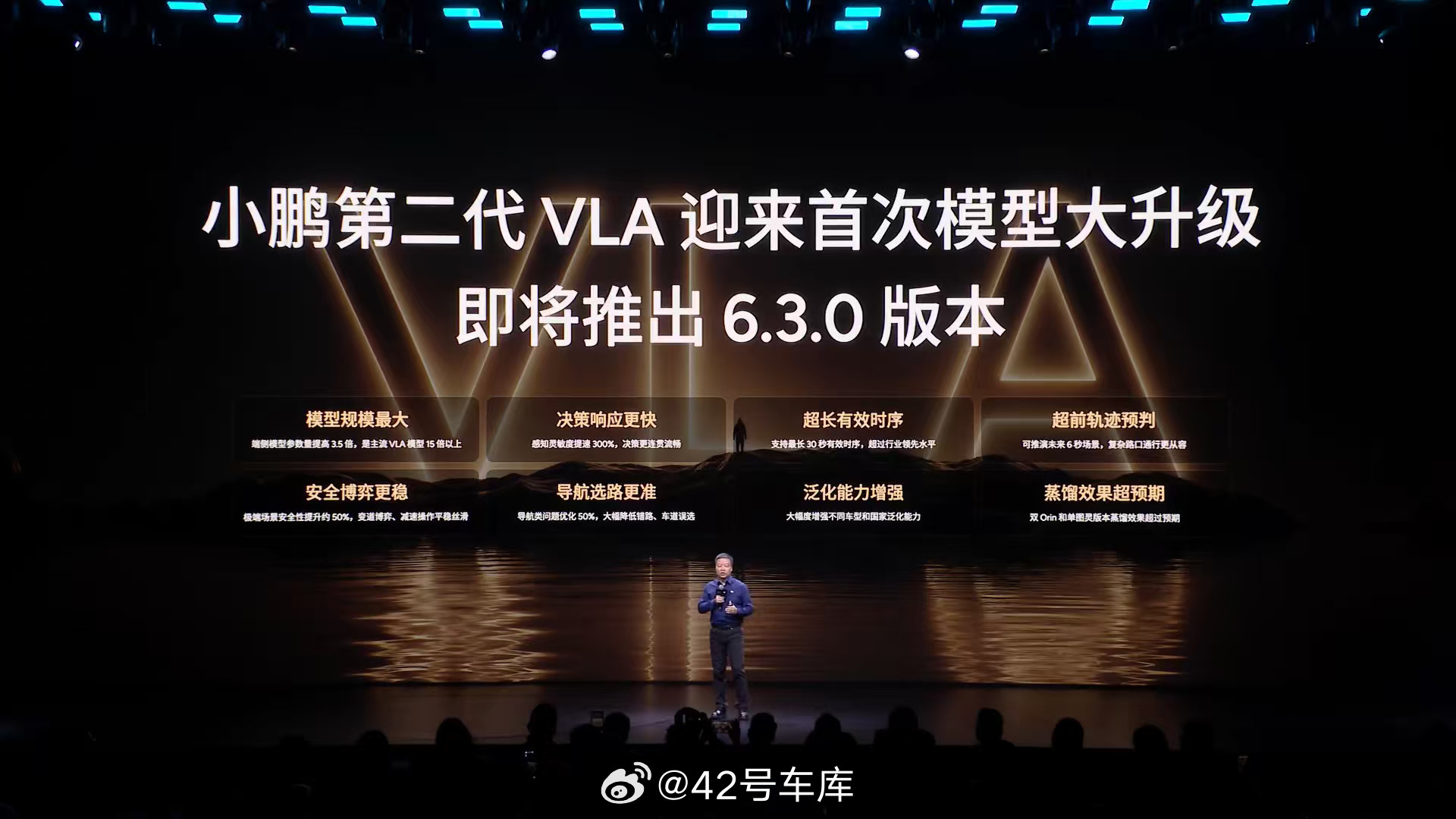 小鹏第二代VLA马上要迎来首次模型升级，即将推出6.3.0版本。据悉会有