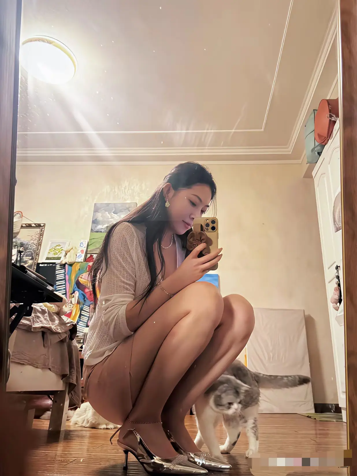 闺蜜过来住几天，我老公需要注意点什么呢？